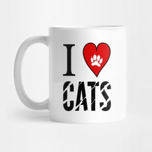 I *Heart* Cats Mug